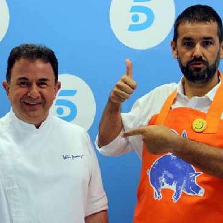 Hoy empieza el nuevo programa de cocina de David de Jorge (Robin Food) y Martín Berasategui en Telecinco